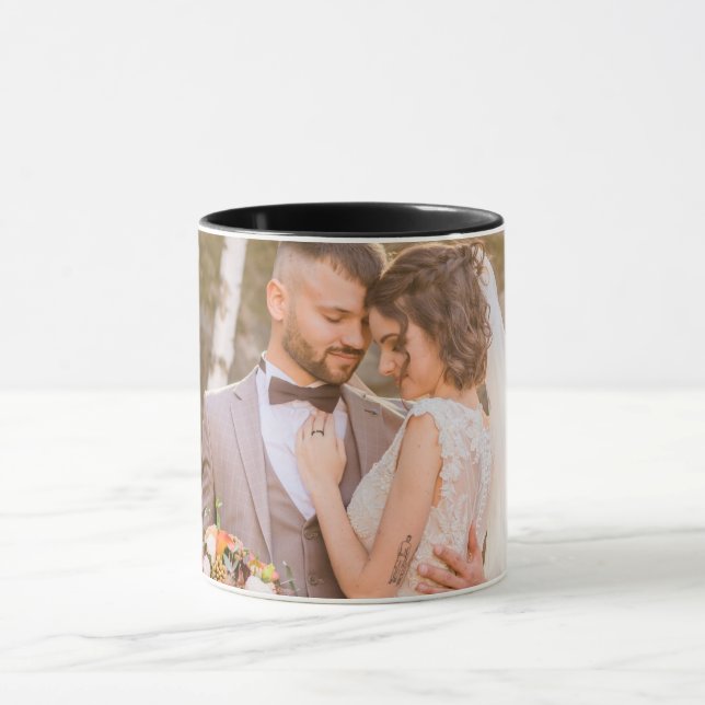 Taza Foto de pareja Personalizado personalizada (Centro)