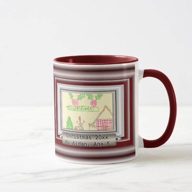 Taza Foto de Personalizable DIY o marco de arte (Derecha)