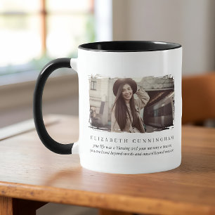 Taza Foto de Personalizado de citas de recuerdo conmemo