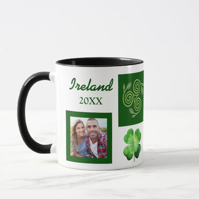 Taza Foto de Souvenir de Irlanda (Izquierda)