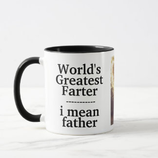 Taza Foto del Día del Padre: El Mejor Pedorro del Mundo