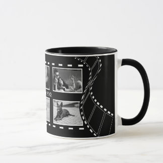 Taza Foto del Personalizado de la película Black and Wh