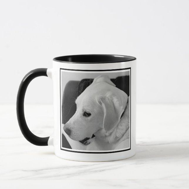 Taza Foto en blanco y negro del Día de la Madre del Per (Izquierda)