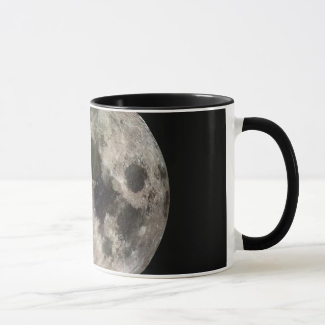 Taza Foto imponente de la luna (Derecha)