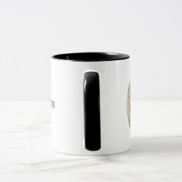 Taza Foto minimalista de bebé con texto | Regalo person