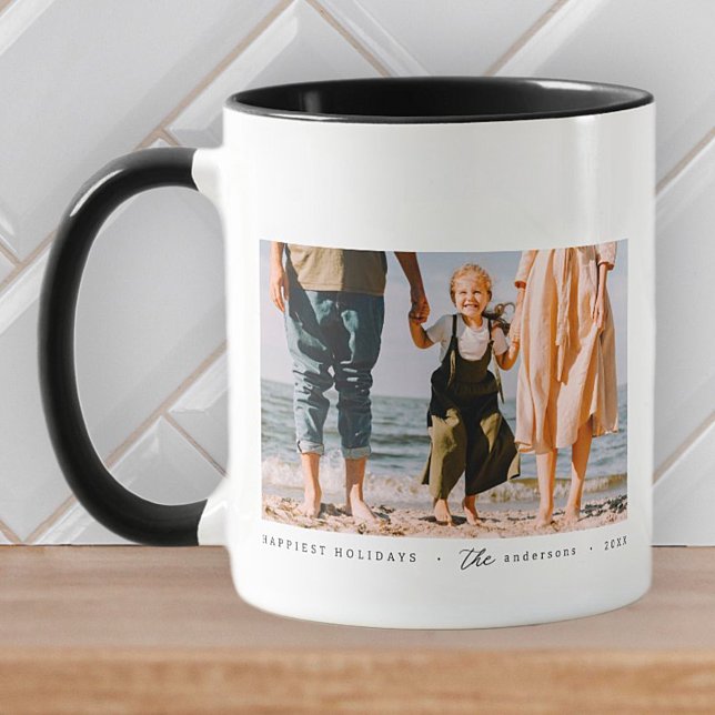 Taza Foto moderna de la familia de Personalizados simpl (Subido por el creador)