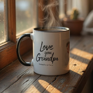 Taza Foto Personalizada de Abuelo   Regalo Personalizad