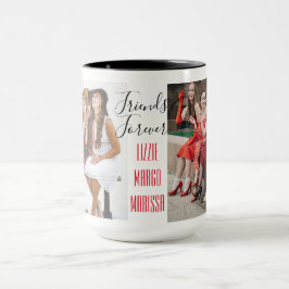 Taza Foto personalizada de Diversión Amistad