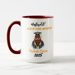 Taza Foto personalizada de graduación de la promoción d