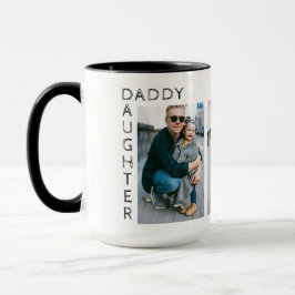Taza Foto personalizada de la hija del padre