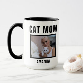 Taza Foto personalizada de Personalizado para gatos