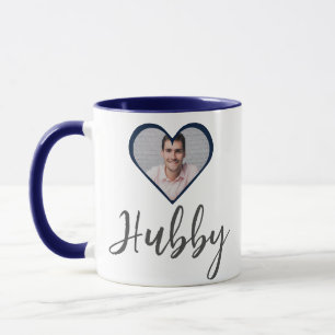 Taza Foto personalizada de San Valentín Pareja Casada d
