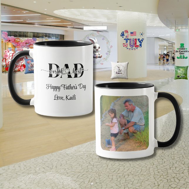 Taza Foto personalizada del Día del Padre (Subido por el creador)