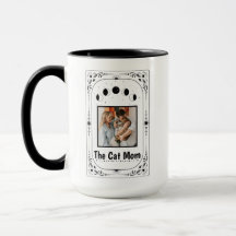 Foto Personalizada Mamá Gata Amante de Mascotas Ta
