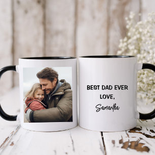 Taza Foto personalizada mejor papá jamás