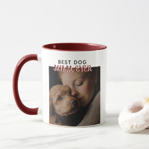 Taza Foto personalizado, MEJOR MAMÁ DE PERROS DEL Año E