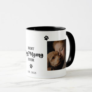 Taza Foto personalizado, MEJOR MAMÁ DE PERROS DEL Año E