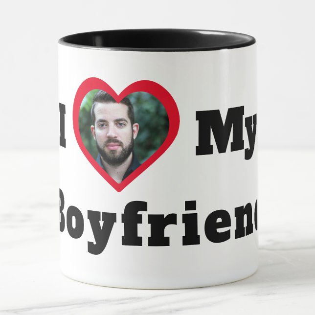 Taza Foto Personalizado personalizada que amo a mi novi (Subido por el creador)