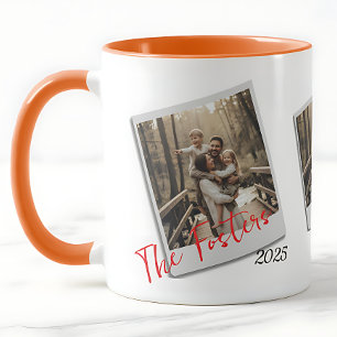 Taza Foto Polaroid Personalizada de Familia - Regalo mo