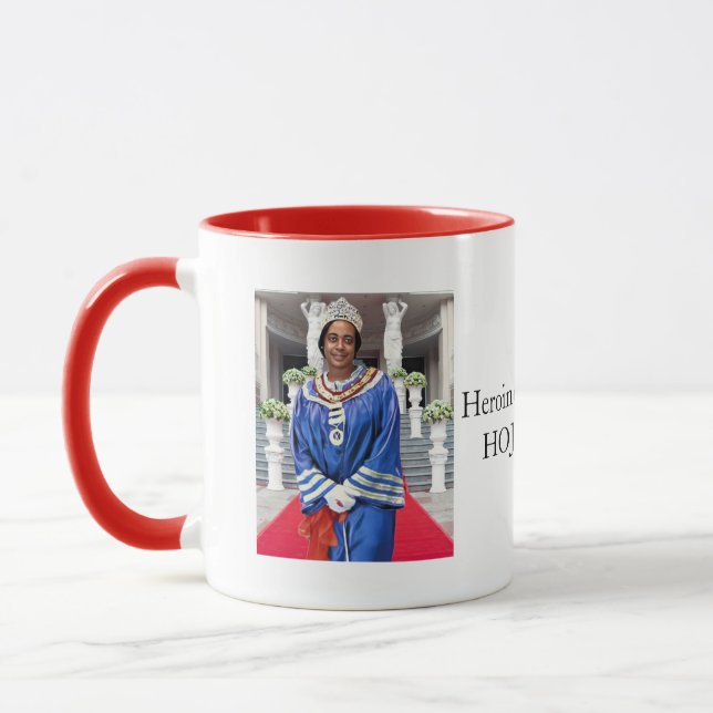 Taza Foto y logotipo de HOJ (Izquierda)