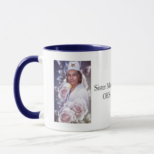 Taza Foto y logotipo de OES (Izquierda)