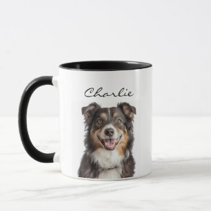 Taza Foto Y Nombre Del Mascota personalizado