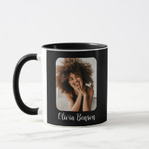 Foto y nombre personalizados modernos Crea tu prop