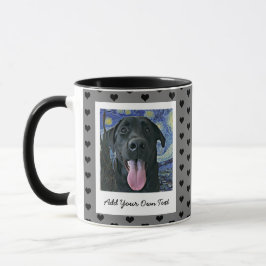 Taza Foto y texto personalizados del Mascota de perro d