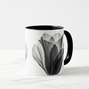 Taza Fotografía artística botánica monocroma