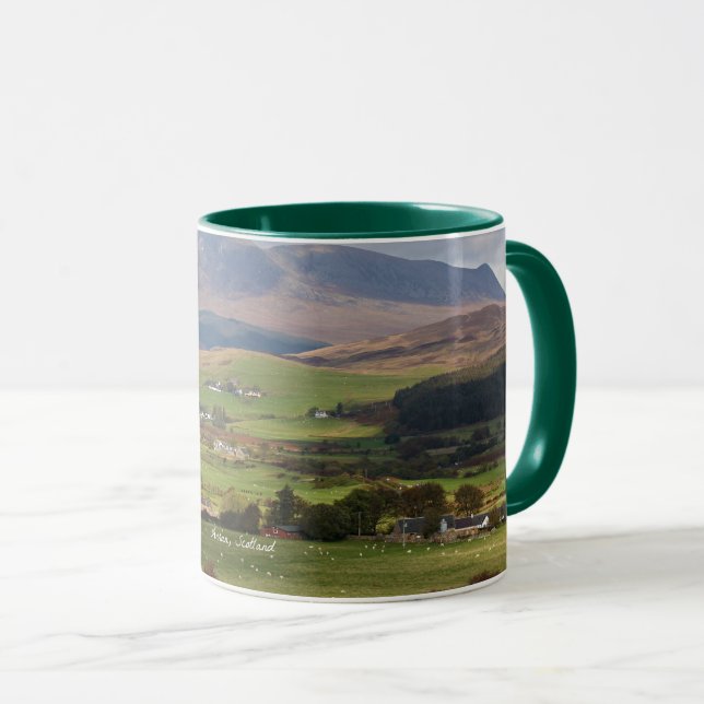 Taza Fotografía de Arran, Escocia (Anverso derecho)