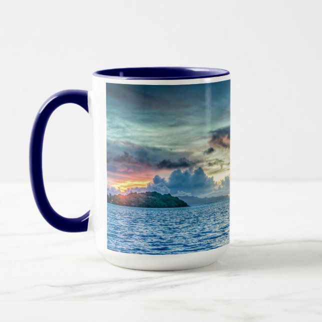 Taza Fotografía de Bora Bora Ocean View (Izquierda)