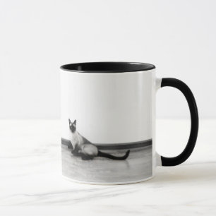 Taza Fotografía de gato siamés CUTE