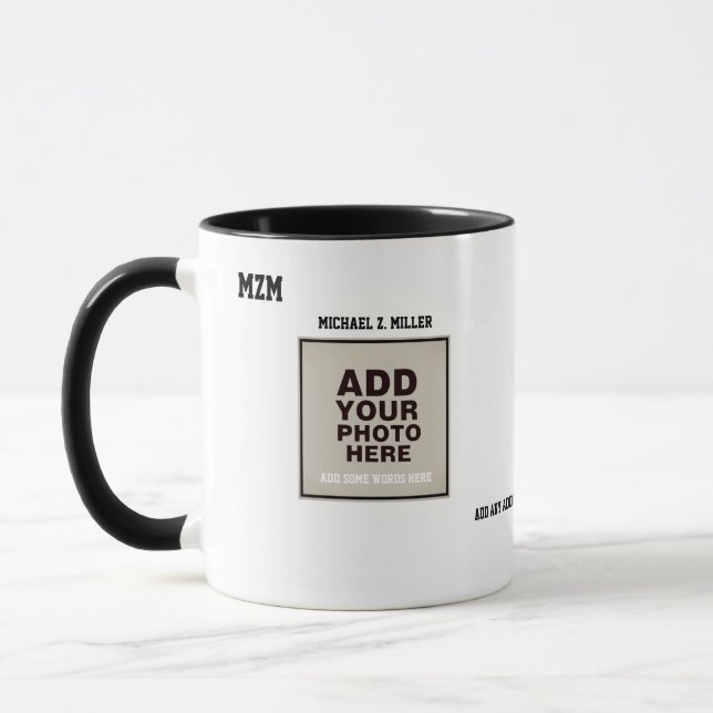 Taza fotografía de keepsake (Izquierda)