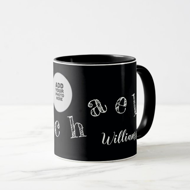 Taza fotografía de keepsake (Anverso derecho)