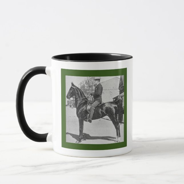 Taza Fotografía de la cosecha de caballos de Saddlebred (Izquierda)