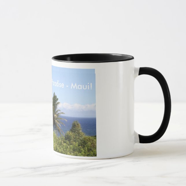 Taza Fotografía de la hermosa Maui Hawaii en Mug (Derecha)