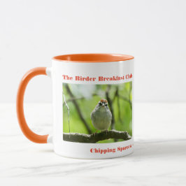 Taza Fotografía de la Naturaleza Chipping Sparrow Birde