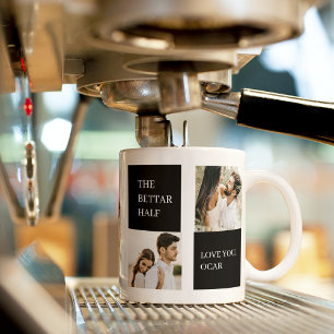 Taza Fotografía de la pareja de compañeros de clase   V