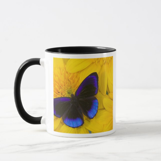 Taza Fotografía de mariposa (Izquierda)