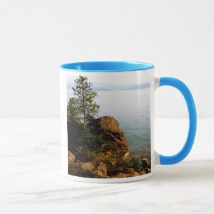 Taza Fotografía de mug del lago Coeur dAlene Idaho