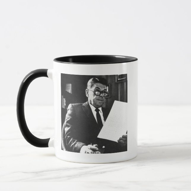 Taza Fotografía de Ronald Reagan (Izquierda)