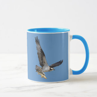Taza Fotografía de vida silvestre Osprey & Fish