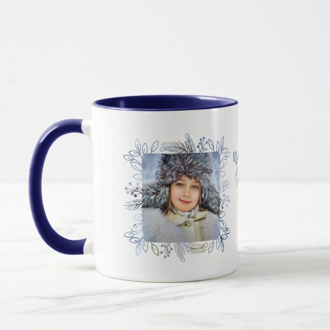 Taza Fotografía del marco de flotación de invierno 2 (Izquierda)