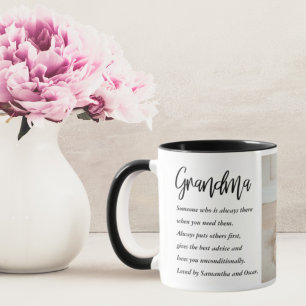 Taza Fotografía en Collage y mejor regalo de belleza pa