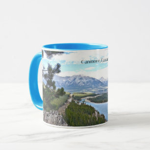 Taza Fotografía escénica de Canmore, Canadá