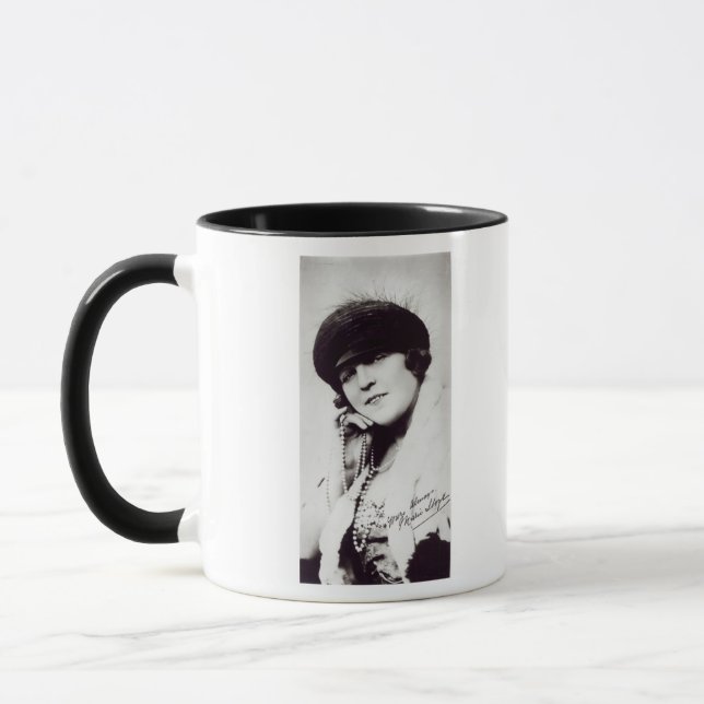 Taza Fotografía firmada de Marie Lloyd (Izquierda)