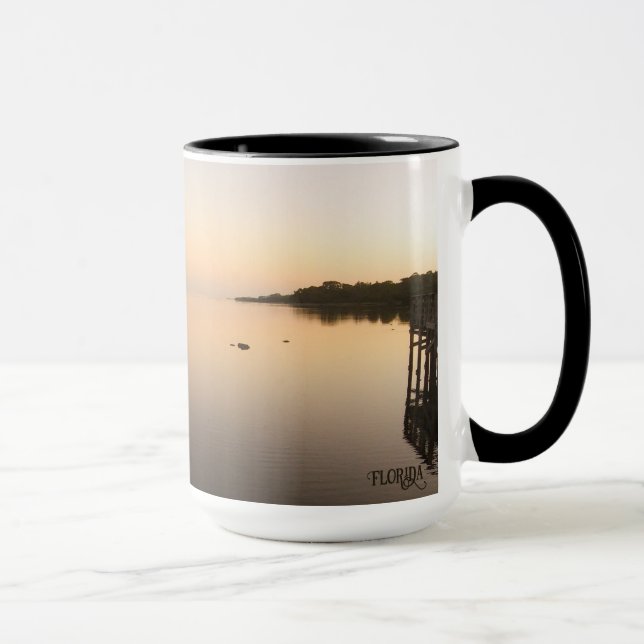Taza Fotografía natural del Océano Pacífico del Sol Sir (Derecha)