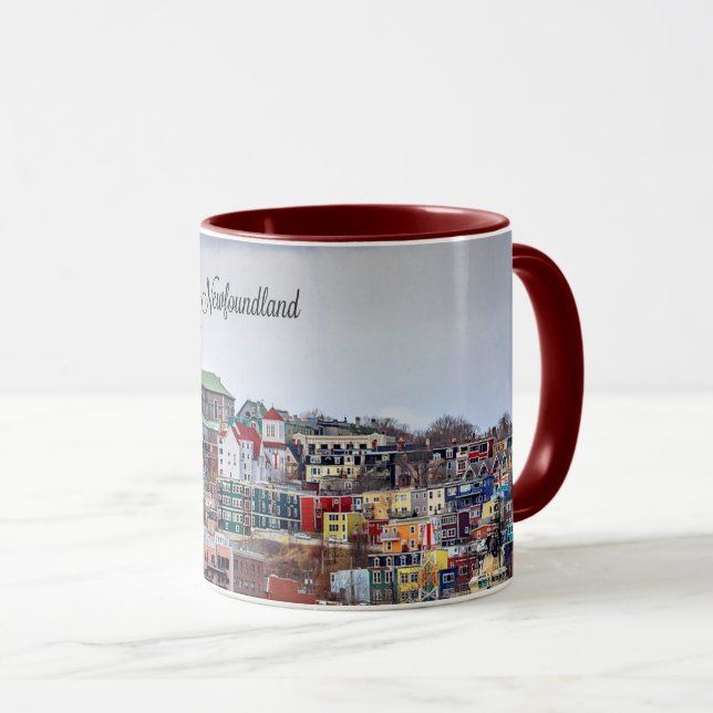 Taza Fotografía panorámica del paisaje urbano de Terran (Anverso derecho)