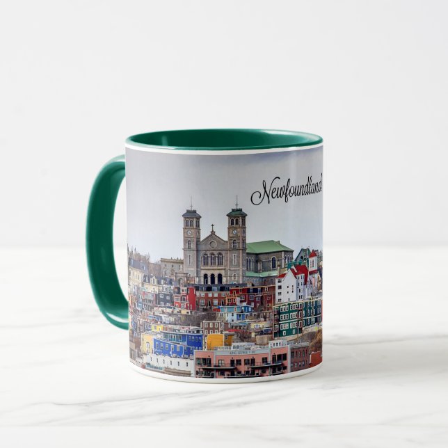 Taza Fotografía panorámica del paisaje urbano de Terran (Anverso izquierdo)