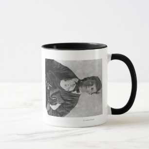Taza Fotografía proscrita del retrato de Jesse James